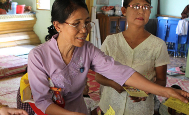 Myanmar ran a nationwide measles vaccination campaign
