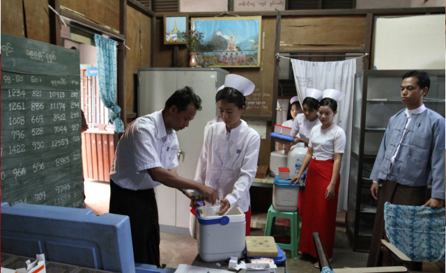 Myanmar ran a nationwide measles vaccination campaign